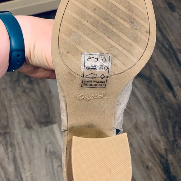 🌵Cut-out Peep Toe Chunk Heel - Picture 8 of 8